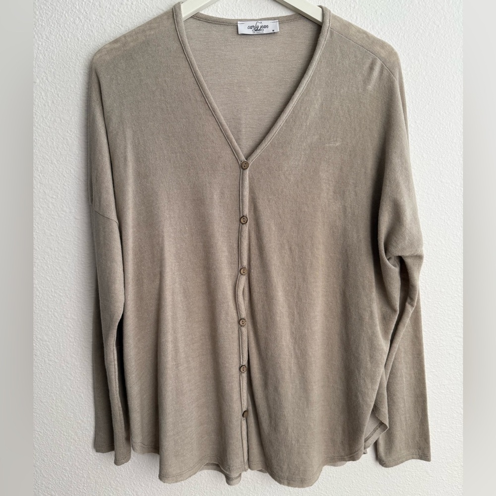 Carly Jean full button blouse